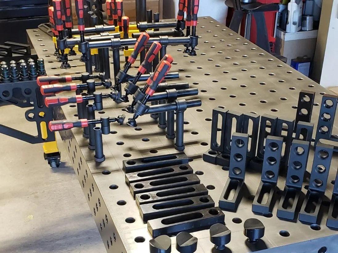 Modulaarinen hitsauspöytä